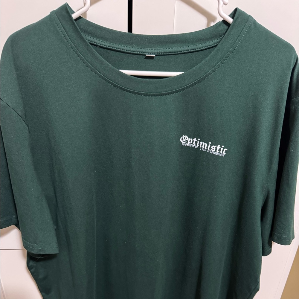 Mens XL optimistic graphic oversized tshirt